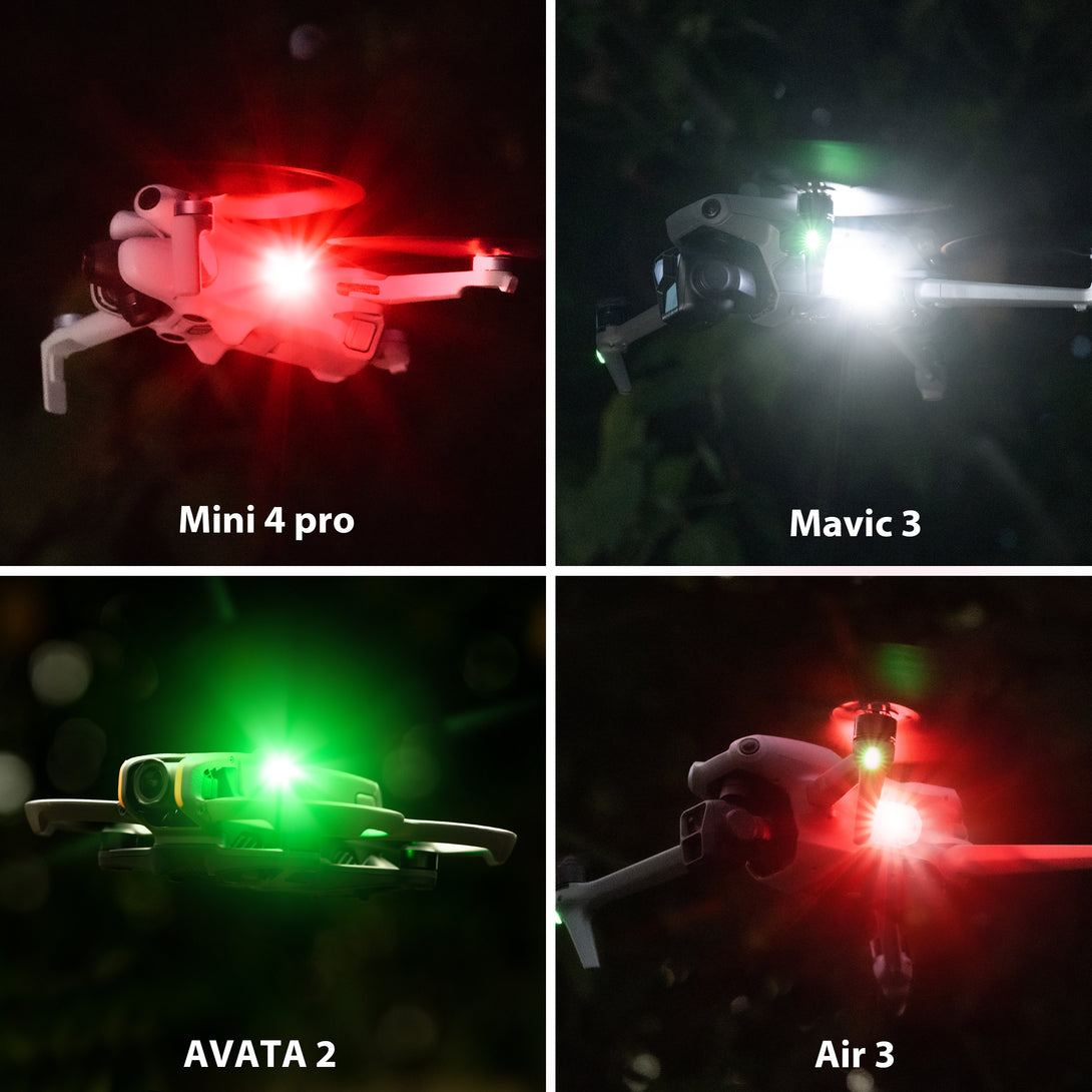 STARTRC Drone Strobe Light, Anti-collision Light, Rechargeable Flash LED Light - startrc store