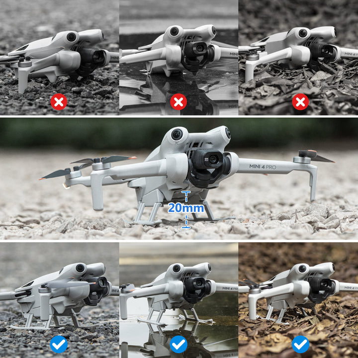 STARTRC Landing Gear for Dji Mini 4 Pro Drone Accessories - startrc store