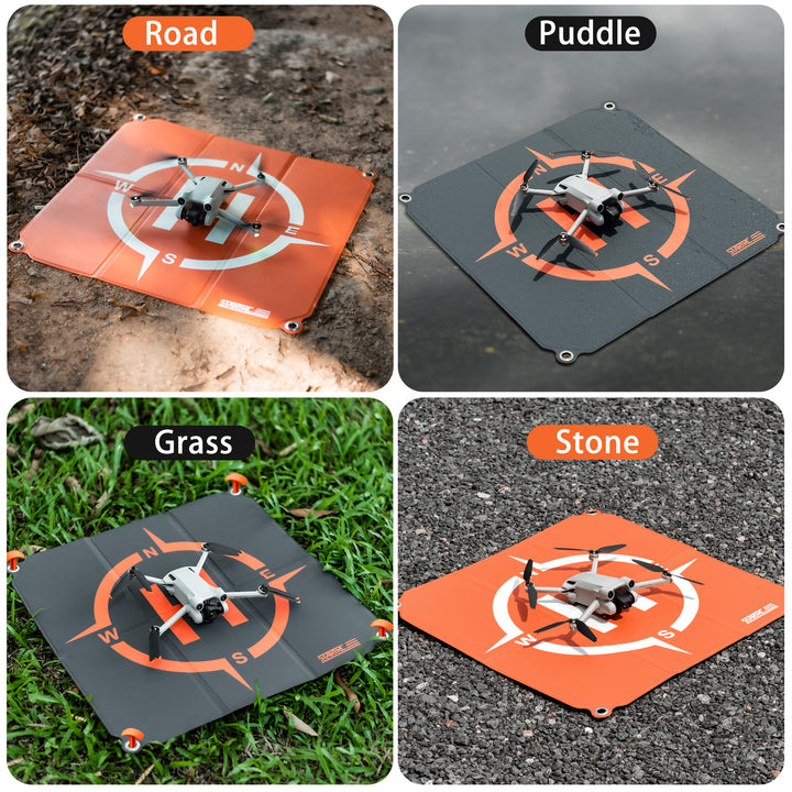 STARTRC Drone Landing Pad Pro, Universal Waterproof Portable Fast-Foldable Helipad - startrc store