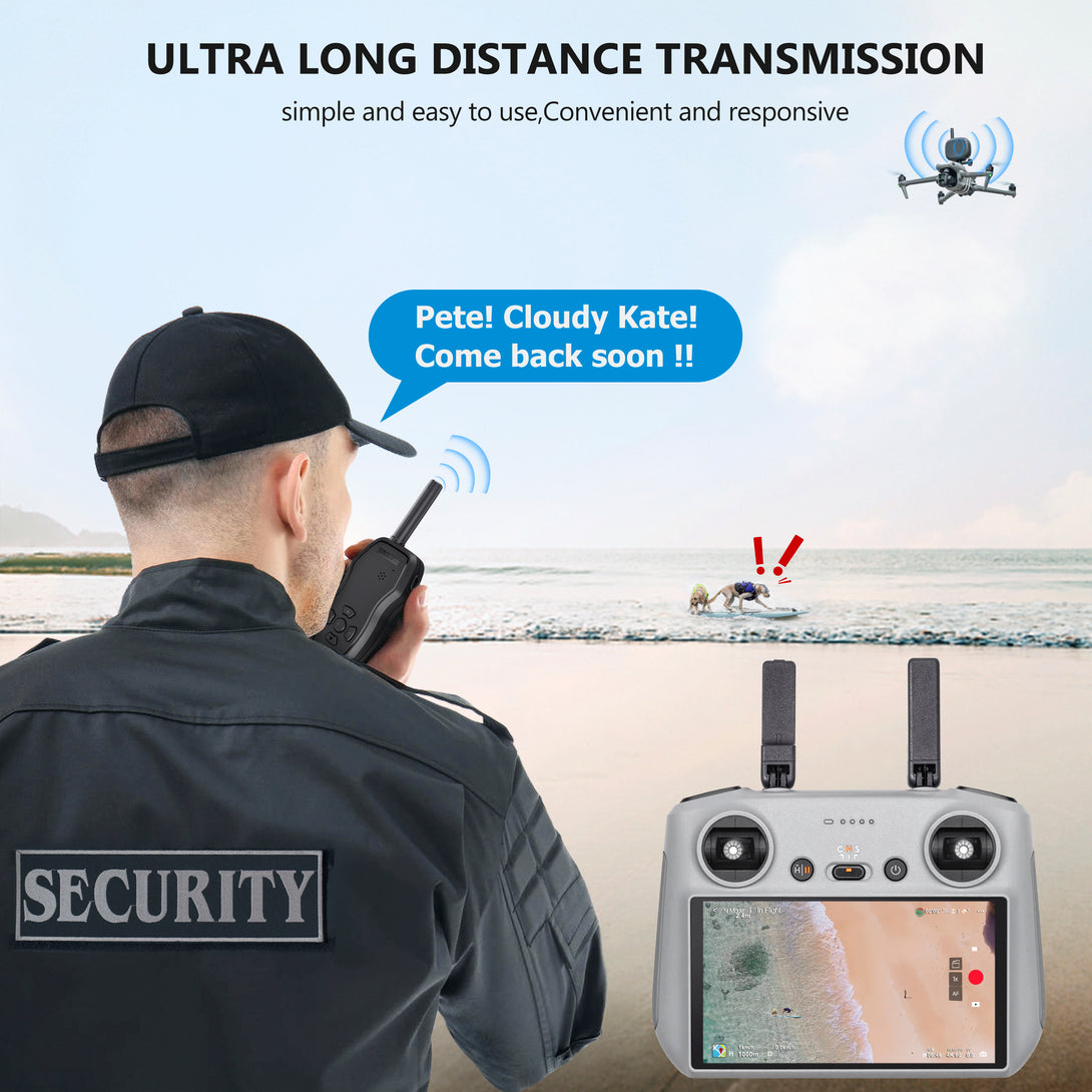 STARTRC Drone Speaker Real-Time Megaphone Portable Interference-Free Long Distance Microphone - startrc store