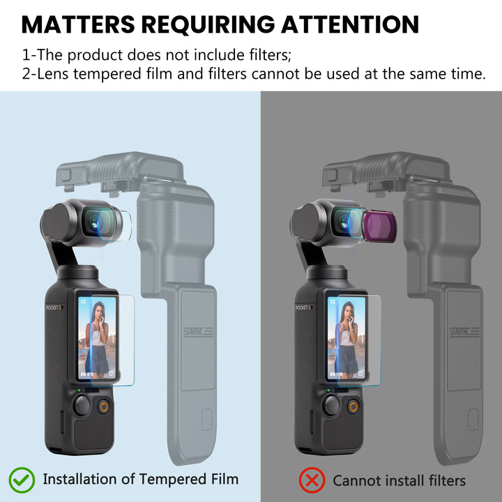 STARTRC Gimbal Protective Cover for DJI Osmo Pocket 3 Creator Combo - startrc store