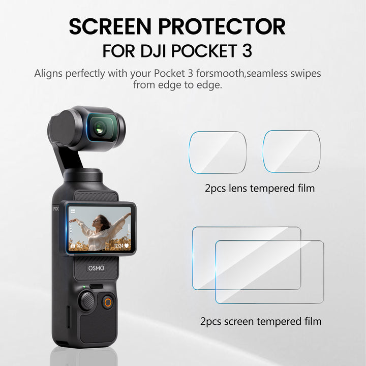 STARTRC Screen Protector for DJI Osmo Pocket 3 Creator Combo - startrc store