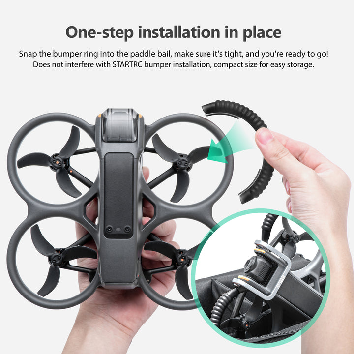 STARTRC For Avata 2 Propeller Guard Protecto Drone Protective Bumper Anti-Collision Shockproof Prop Protector - startrc store