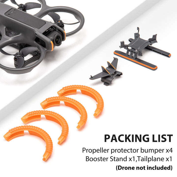 STARTRC 3-IN-1For Avata 2 Accessories bundles,Avata 2 Propeller Guard+Tail+Landing gear Protector - startrc store