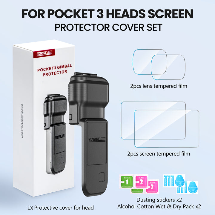 STARTRC Gimbal Protective Cover for DJI Osmo Pocket 3 Creator Combo - startrc store