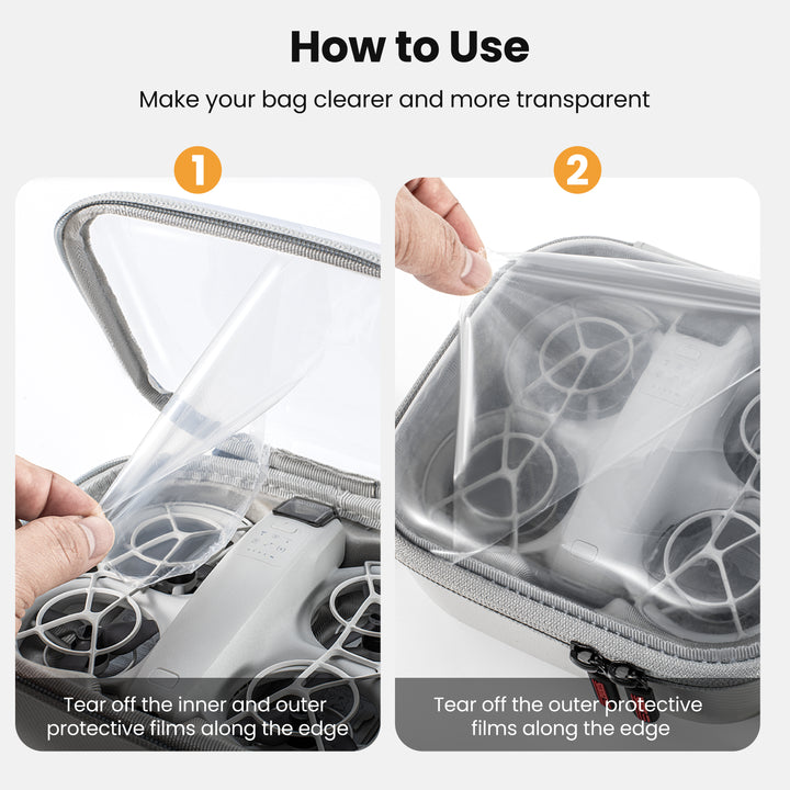 STARTRC Neo Case, Portable Clear Case for DJI Neo Drone - startrc store