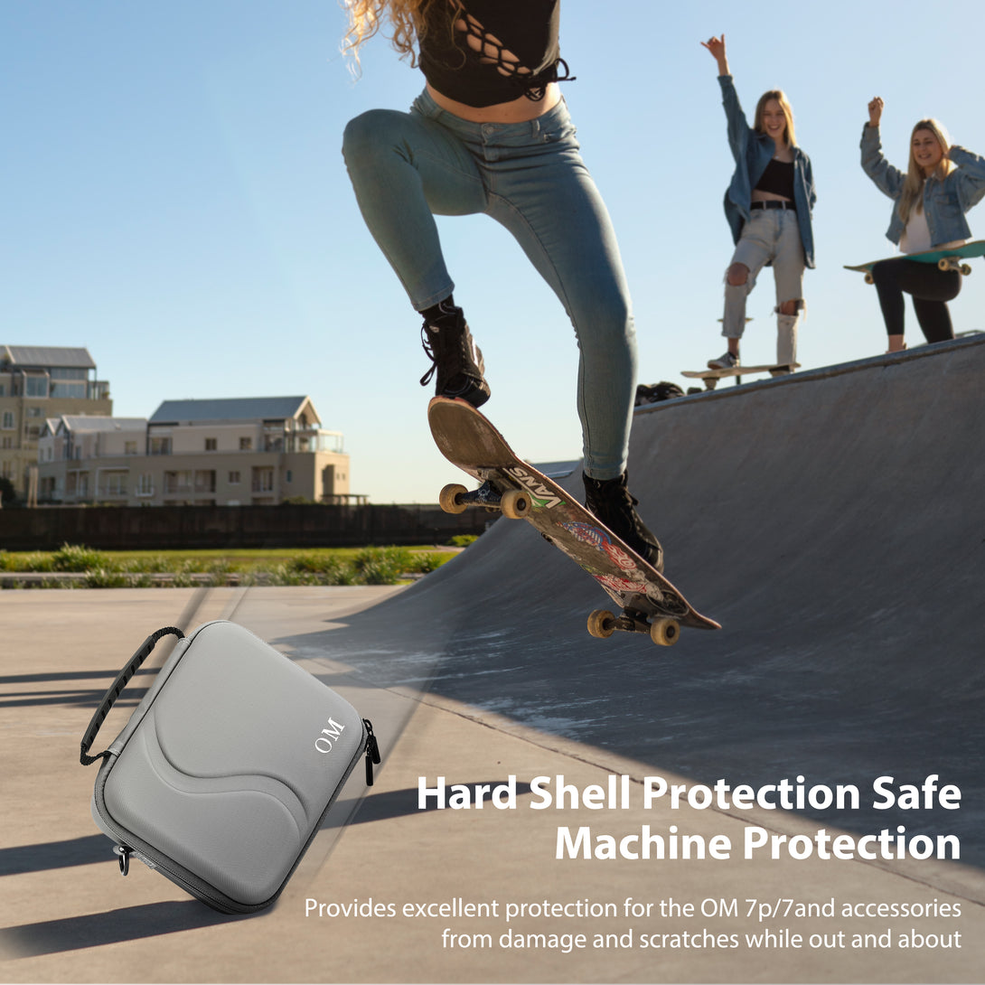 DJI OM 7 Protective Case – Lycra Lining, Carry Handle, Multi-Accessory Pouch - startrc store