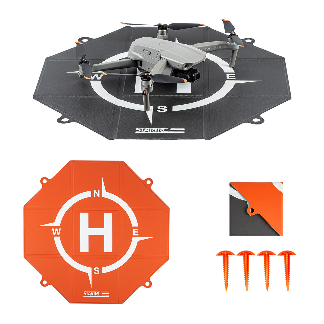 STARTRC Drone Landing Pad, Double-Sided Colors Waterproof 20 inch Helipad